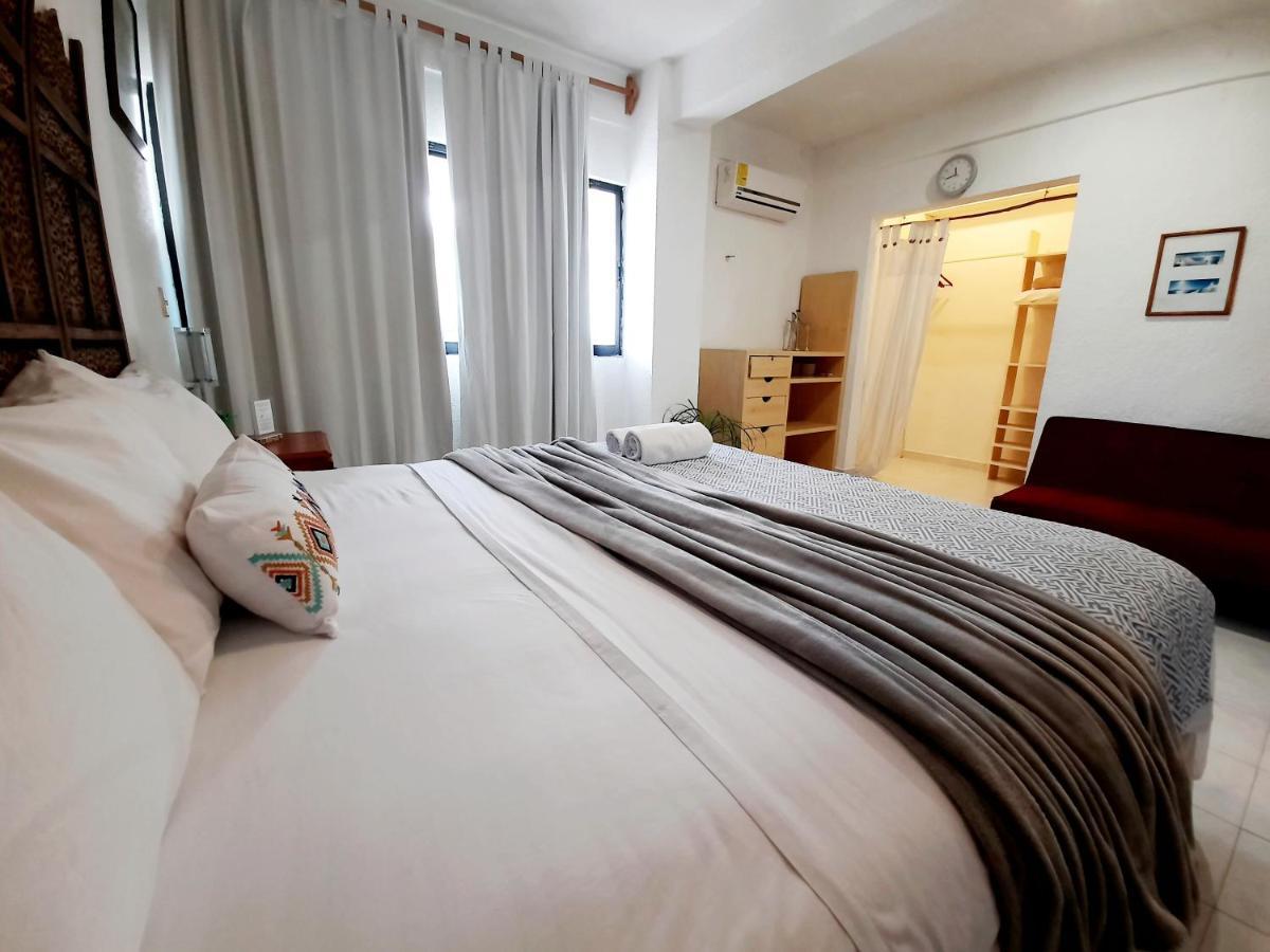 Appartement Casa Quintal - Cerca Del Mar à Cancún Extérieur photo