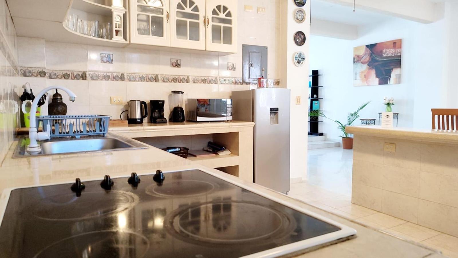 Appartement Casa Quintal - Cerca Del Mar à Cancún Extérieur photo